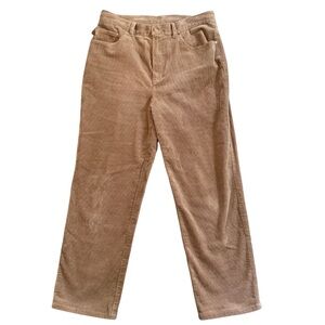 VINTAGE Ralph Lauren Jeans Co. Corduroy Pants Tan Women’s 10 Green Label